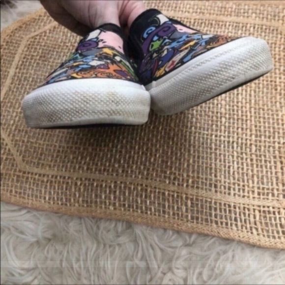 Converse Comic Graffiti Slip On Sneakers - Picture 11 of 12